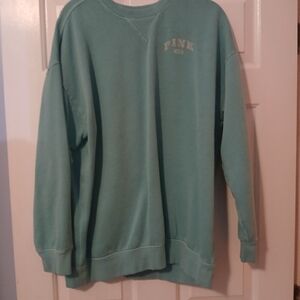PINK Victoria's Secret Teal Sweatshirt
